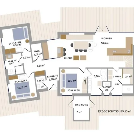 Reetdorf Geltinger Birk Atelierhaus Schilfinsel Vakantiehuis Nieby (Nieby, Schleswig-Flensburg)
