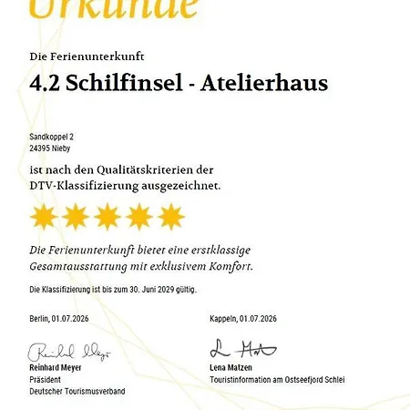 Reetdorf Geltinger Birk Atelierhaus Schilfinsel * Nieby (Nieby, Schleswig-Flensburg)